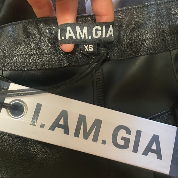 I.A.M.GIA Cirdan Faux Leather Pants - Picture 8 of 10